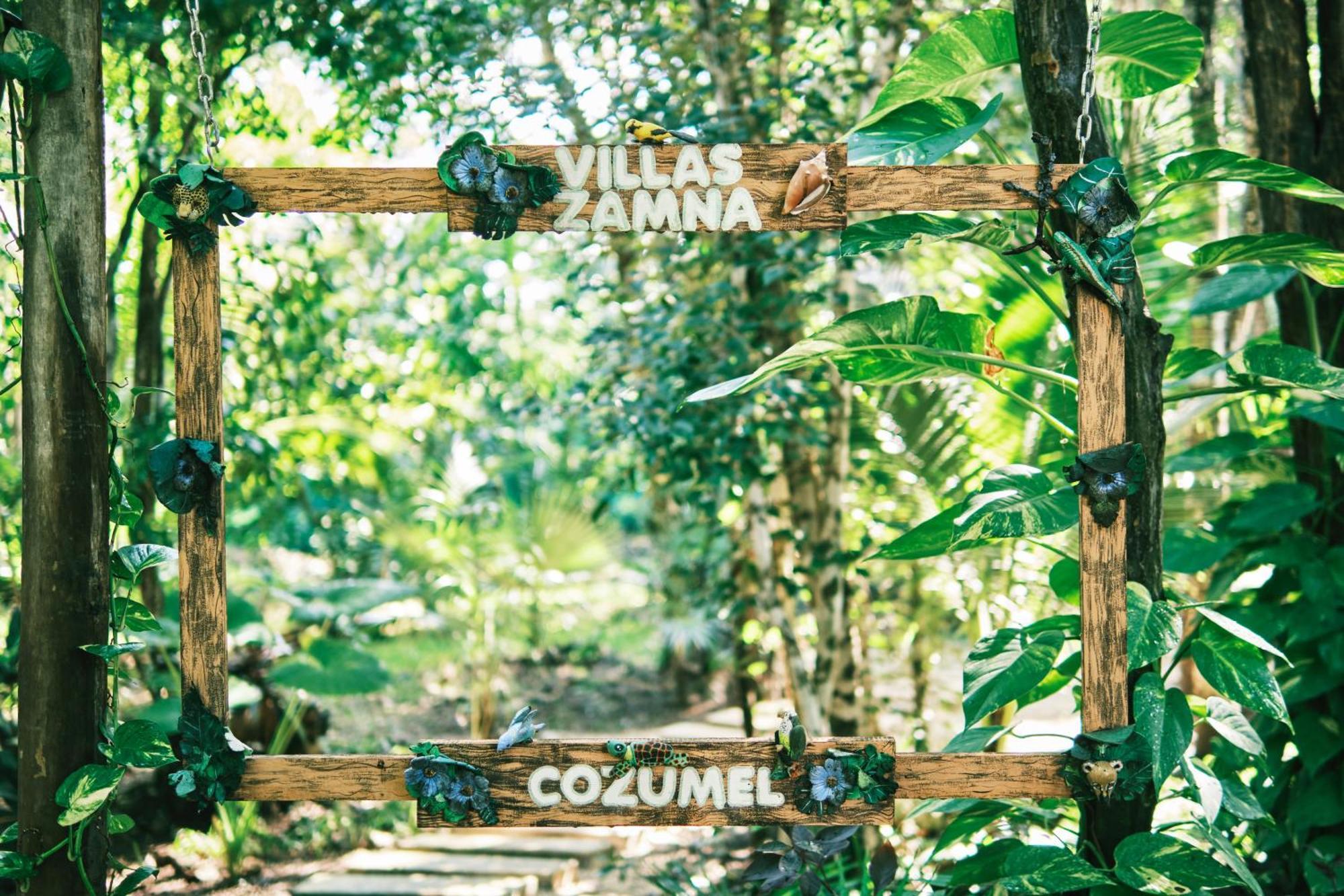 Villas Zamna - Jungle Villas Косумель Экстерьер фото